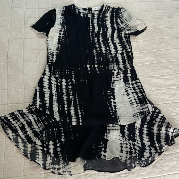 A.L.C. 100% Silk Tie Dye Dress - Picture 3 of 7